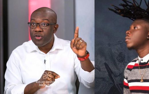 Stonebwoy and Kojo Oppong Nkrumah