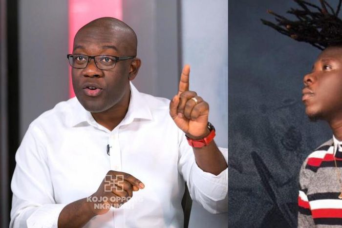 Stonebwoy and Kojo Oppong Nkrumah