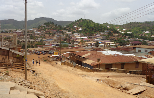 Obuasi township