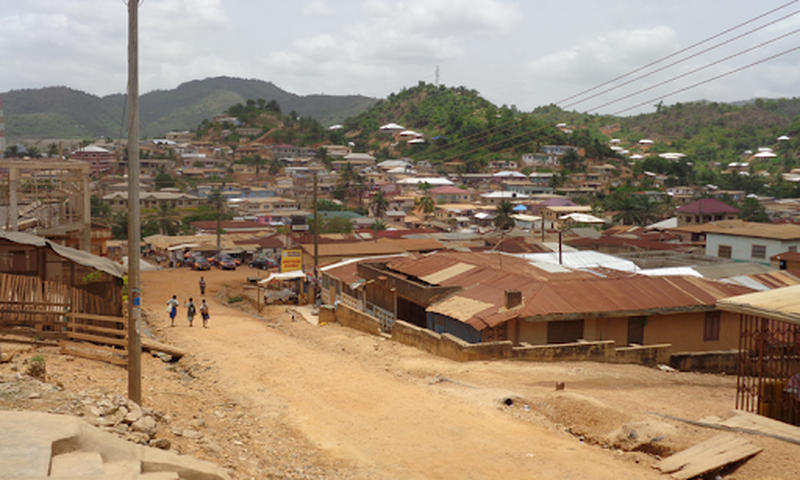 Obuasi township