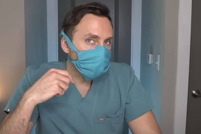 This Doctor Shows You How to Make a Face Mask