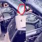 Nana Aba Anamoah removes fake DVLA number plate on her gifted Range Rover