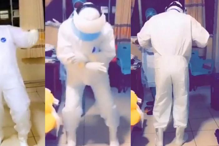 COVID-19 nurse Joel Nana Kwame Junior