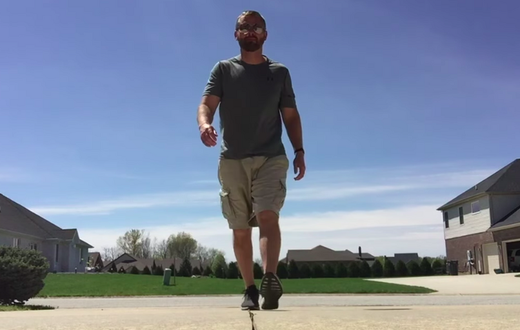 This Guy Walked 100 Miles in a Single Week