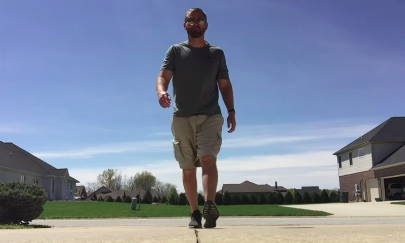 This Guy Walked 100 Miles in a Single Week