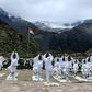 More mellow times in 2019 as Indian and Chinese border troops do yoga together at the Nathu La Pass