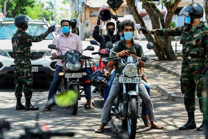 Sri Lanka's military has been heavily involved in efforts to fight coronavirus