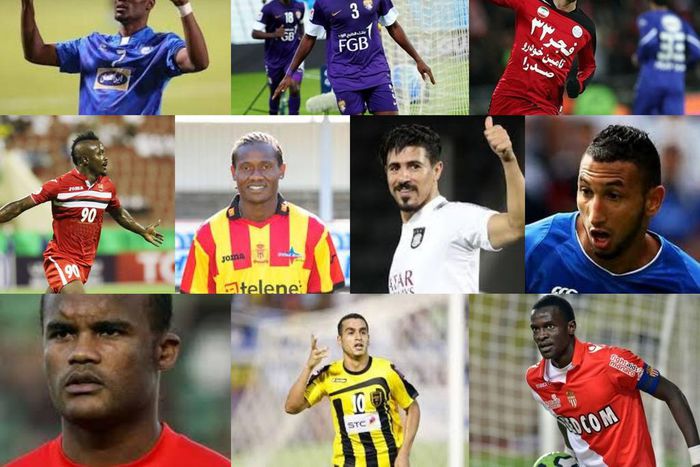 Gyan and nine other top scoring Africans in the Asian Champions League