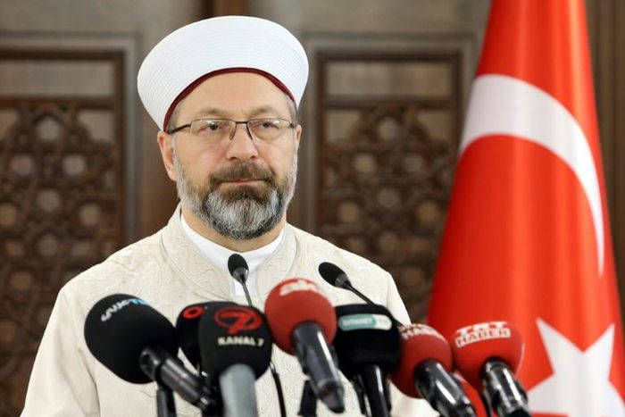 Ali Erbas claimed during his weekly sermon that homosexuality caused HIV