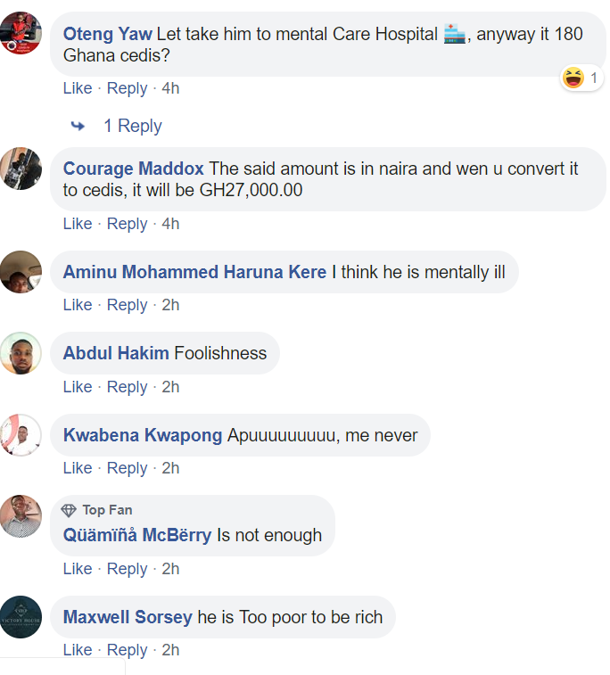 "Oh my God! 21st century Essau” – Social media react as man returns 1.8 million found in indomie carton