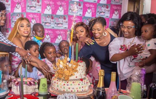 Afia Schwarzenegger holds plush birthday for daughter; Nana Ama McBrown, Moesha and more attend (PHOTOS)