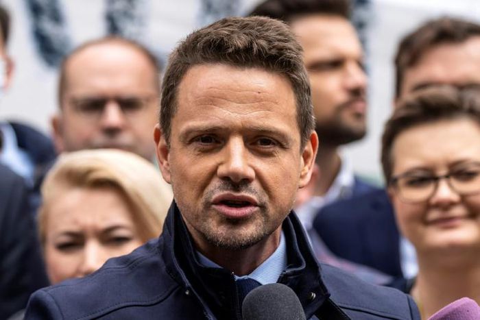 Rafał Trzaskowski, the main challenger bidding to defeat right-wing President Andrzej Duda