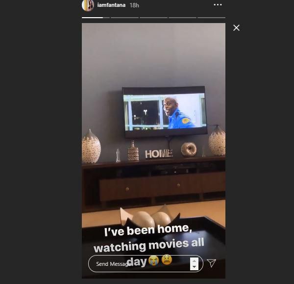 Fantana's Instastory post