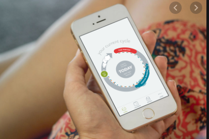 Period tracking app
