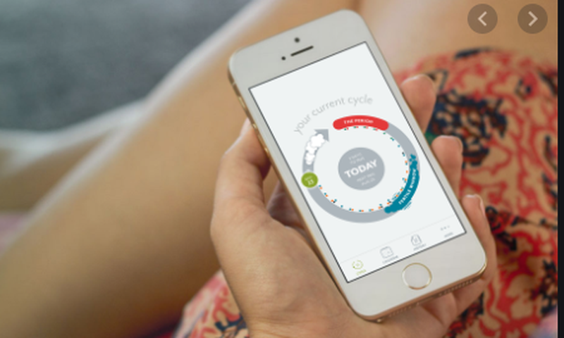 Period tracking app
