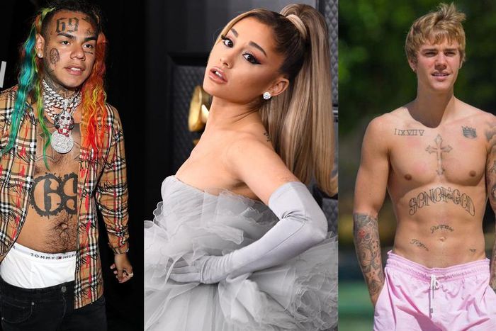 Tekshie 69, Ariana Grande and Justin Bieber