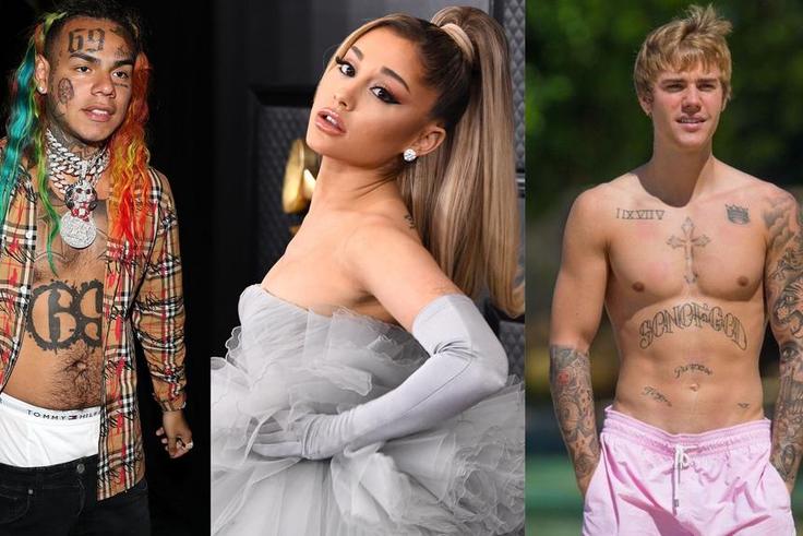 Tekshie 69, Ariana Grande and Justin Bieber
