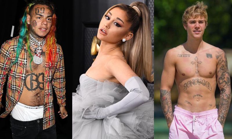 Tekshie 69, Ariana Grande and Justin Bieber