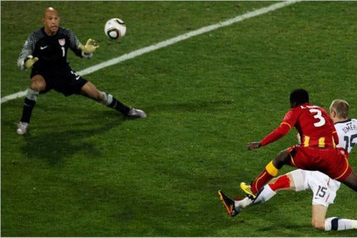 Asamoah Gyan's winner against USA in 2010