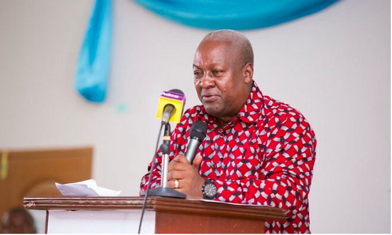 NDC presidential candidate, John Dramani Mahama