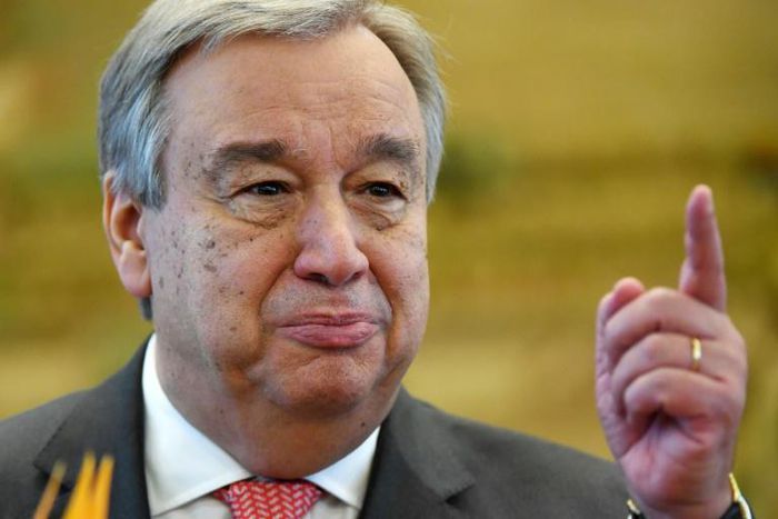 UN Secretary-General-designate Antonio Guterres is pressing Israel to give up its plans to annex parts of the occupied West Bank