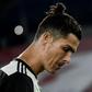 Cristiano Ronaldo after Juventus lost the Italian Cup final to Napoli