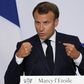 French President Emmanuel Macron said the coronavirus outbreak underscored the importance of national industrial self-sufficiency