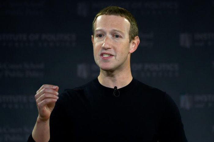 Facebook founder Mark Zuckerberg, seen at an event in Washington DC in 2019, says the social network will be embracing remote work after the pandemic