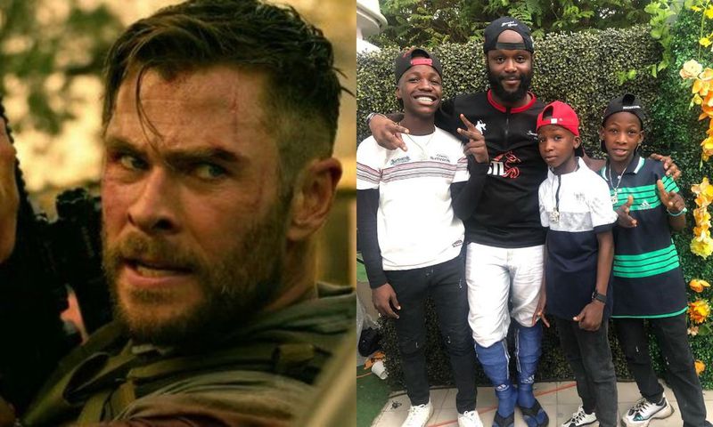 The Ikorodu Bois have been invited to Hollywood for the premiere of 'Extraction 2' [CinemaBlend/Instagram @ikorodu_bois]