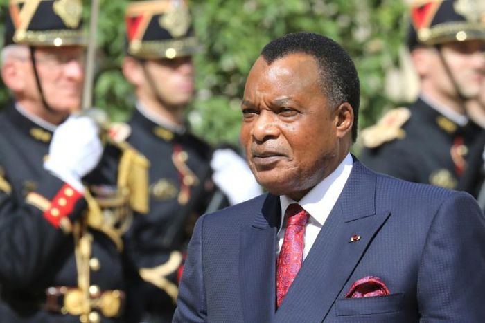 Sassou Nguesso, a 76-year-old former military officer, is one of the world's longest-serving leaders