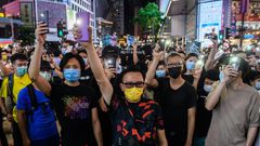 Protests against China's increasingly heavy-handed approach to Hong Kong of wracked the city for a year