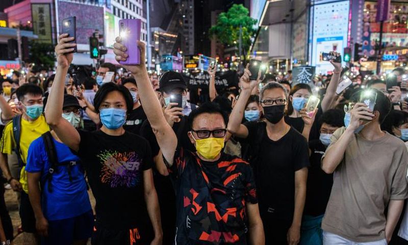 Protests against China's increasingly heavy-handed approach to Hong Kong of wracked the city for a year
