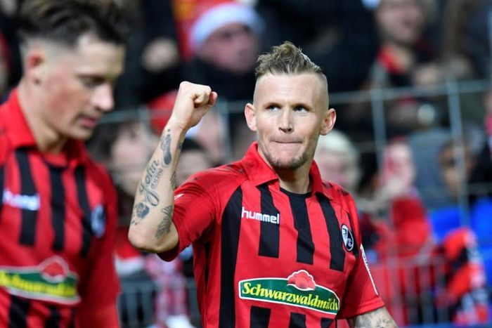 Jonathan Schmid is looking forward to playing again though he says he would miss the Freiburg fans