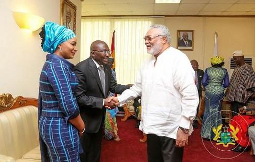 “Allah preserve you continue helping in nation-building” – Bawumia’s birthday message to Rawlings