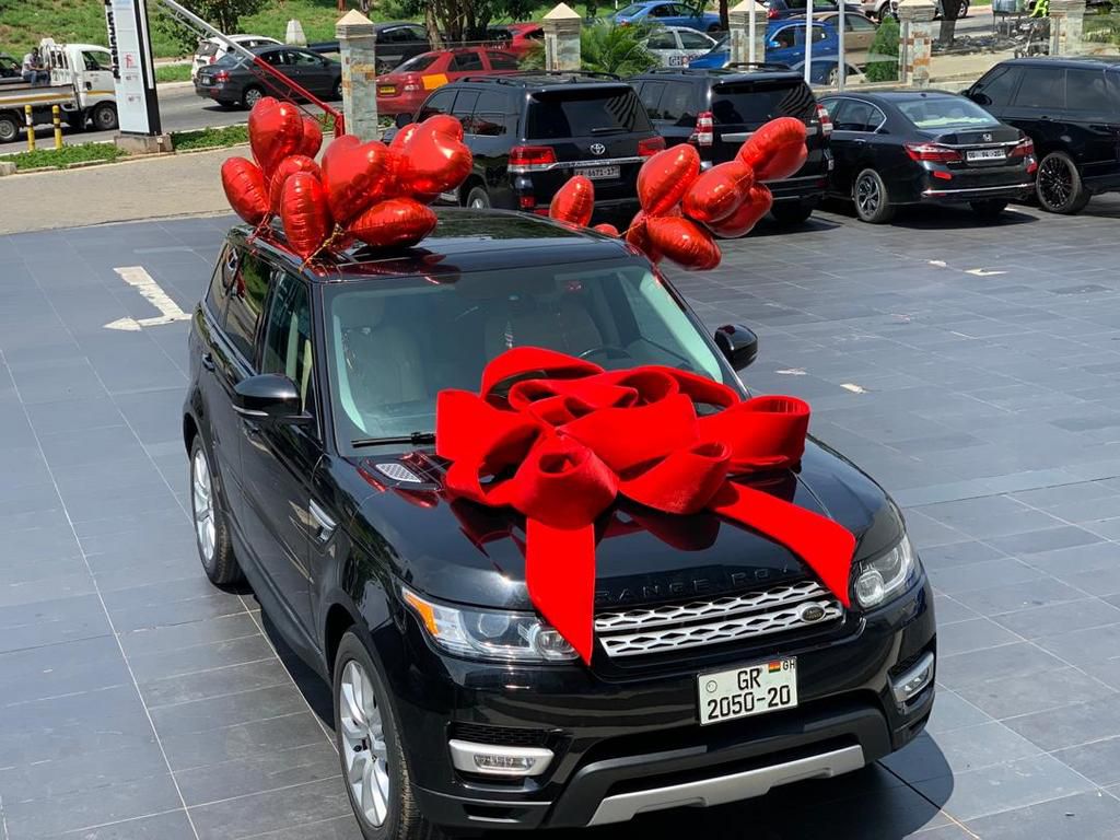Nana Aba Anamoah receives Range Rover as birthday gift