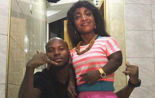 Adwoa Smart with King Promise