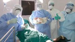 How doctors delivered COVID-19 expectant mother In W/R