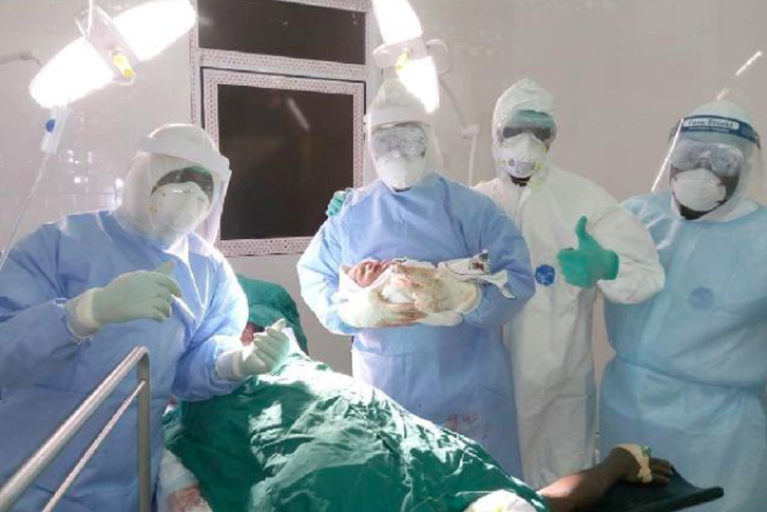 How doctors delivered COVID-19 expectant mother In W/R