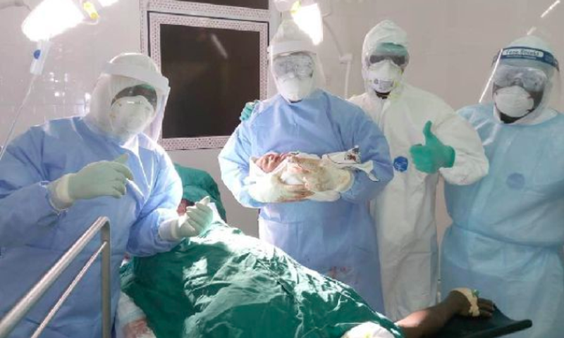 How doctors delivered COVID-19 expectant mother In W/R