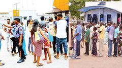 Chaos at Nigerian banks after easing of lockdown as customers battle for access (video)