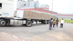 First Lady donates 1,000 bags of cement for construction of hairdressing school