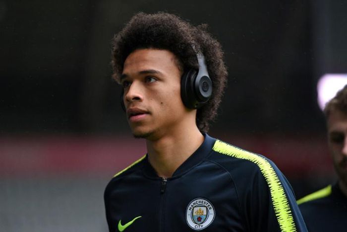 Manchester City's Leroy Sane appears to be on his way out of the club