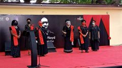 PHOTOS: Gov’t organises ceremony to honour George Floyd