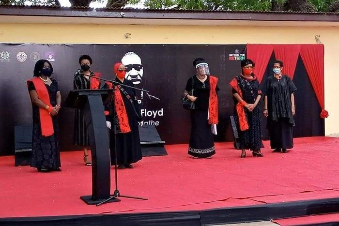 PHOTOS: Gov’t organises ceremony to honour George Floyd