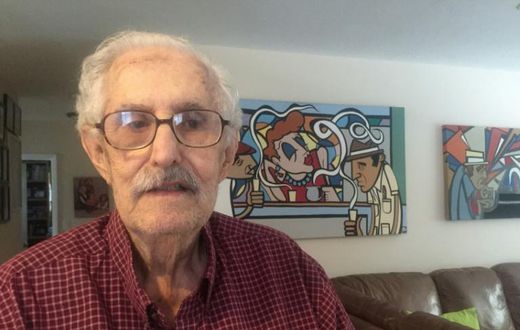 CIA-trained former Cuban spy Antonio Veciana, pictured in Miami in May 2017, died at age 91 following a long illness