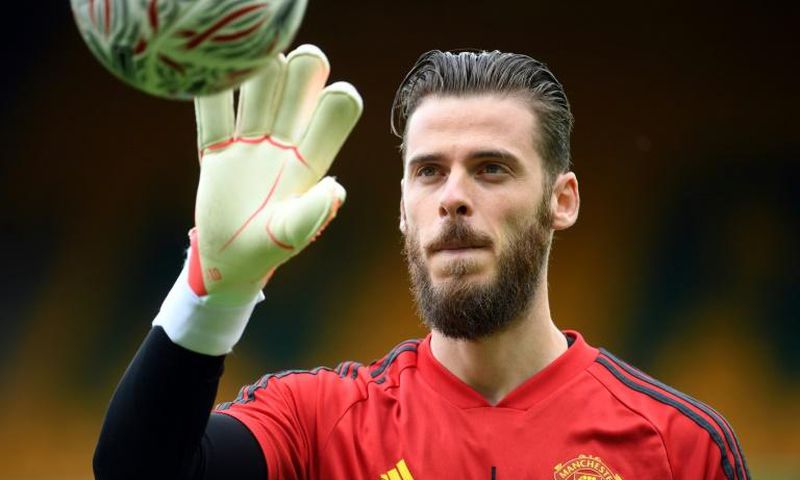 David de Gea is preparing to make his 400th appearance for Manchester United