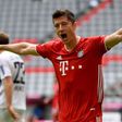 Bayern Munich's Poland striker Robert Lewandowski set a new record on Saturday for the most goals scored by a foreigner in a Bundesliga season.