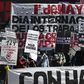 Argentine workers march in a May Day demonstration in Buenos Aires