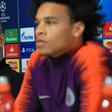 Manchester City manager Pep Guardiola is set to lose German midfielder Leroy Sane (right)