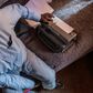 Jetro Gonese and his braille typewriter. South Africa's anti-coronavirus lockdown has had a devastating impact on the visually impaired